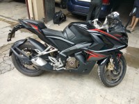 Black Bajaj Pulsar RS 200 ABS