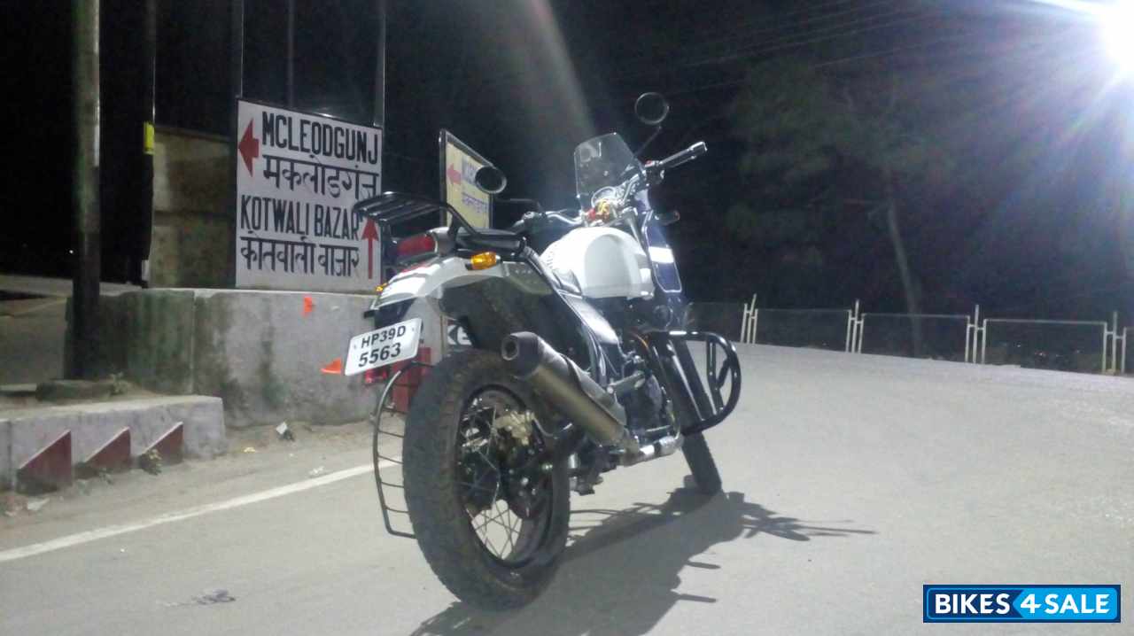 Snow White Royal Enfield Himalayan