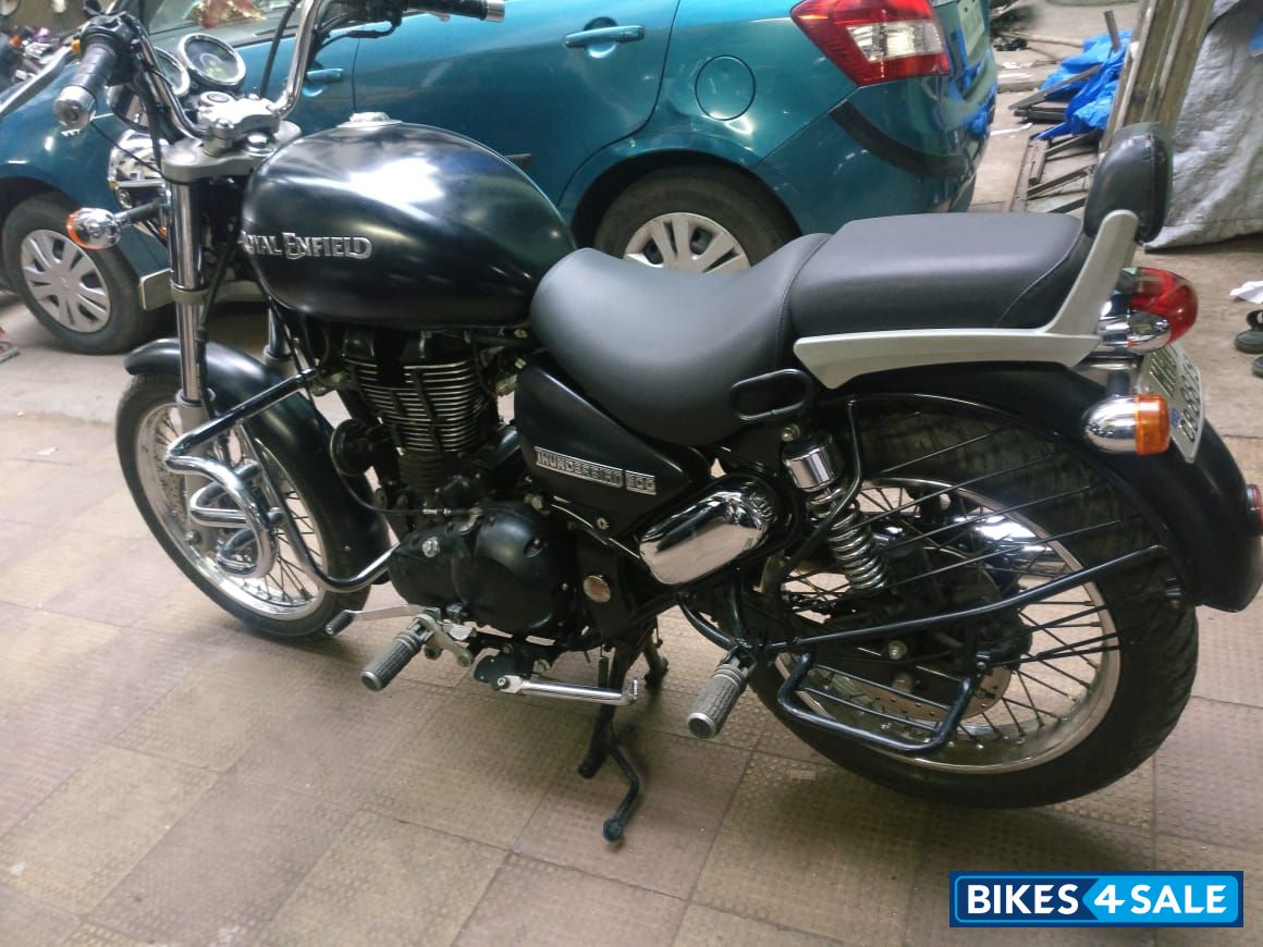 Mat Black Royal Enfield Thunderbird 500