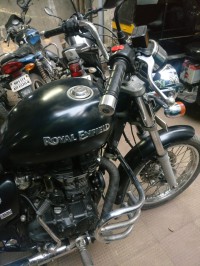Mat Black Royal Enfield Thunderbird 500