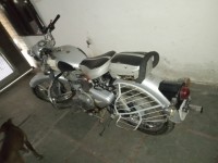 Silver Royal Enfield Classic 350