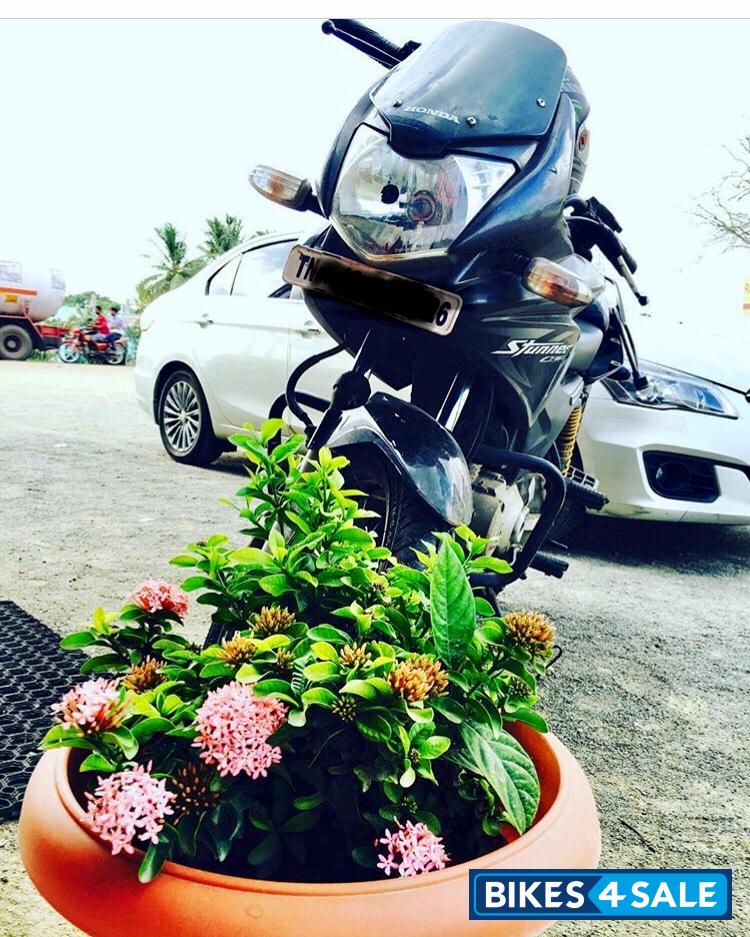 Black Honda CBF Stunner