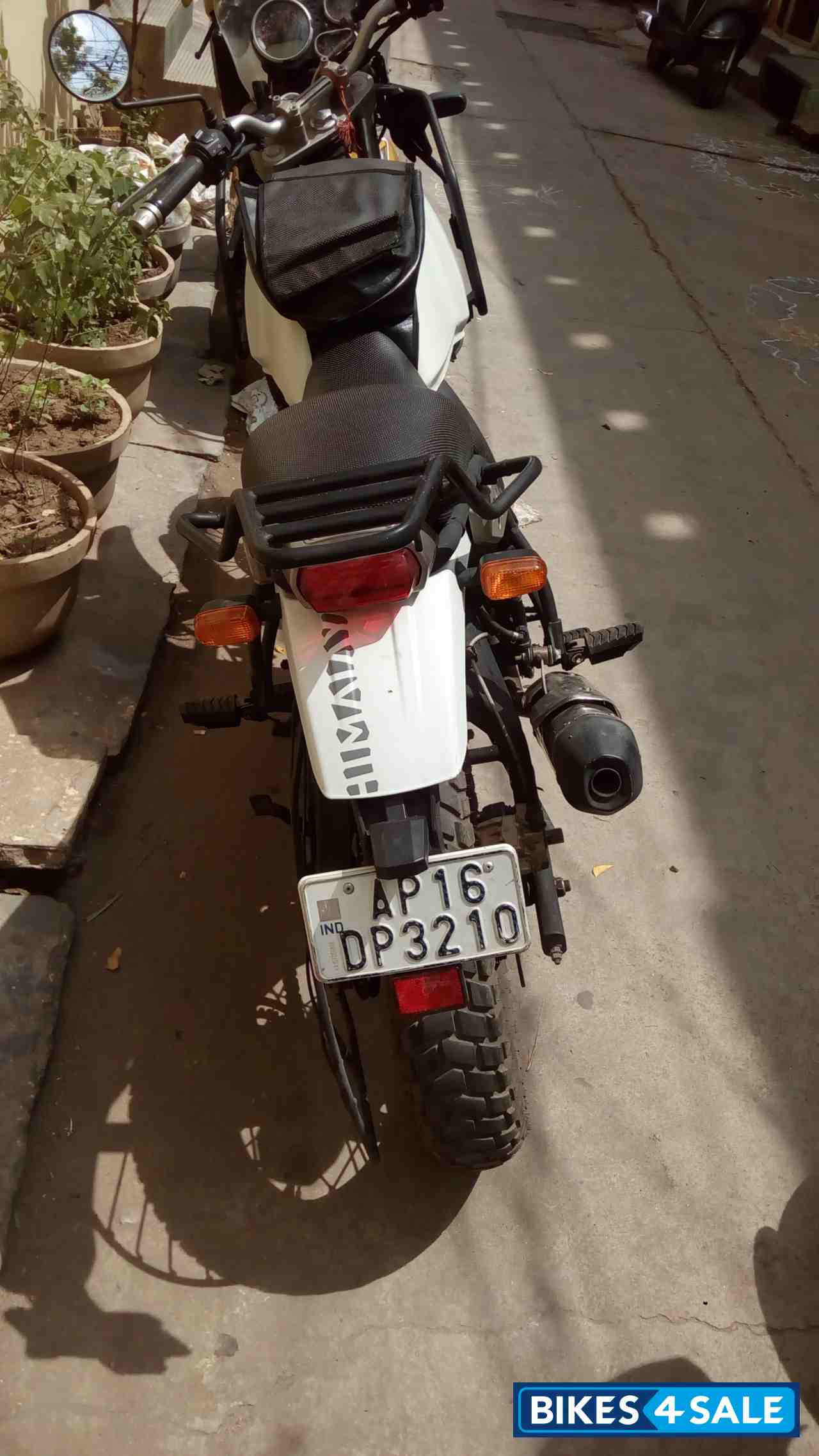 Black Royal Enfield Himalayan