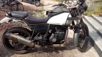 Black Royal Enfield Himalayan