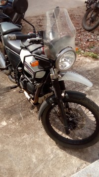 Black Royal Enfield Himalayan