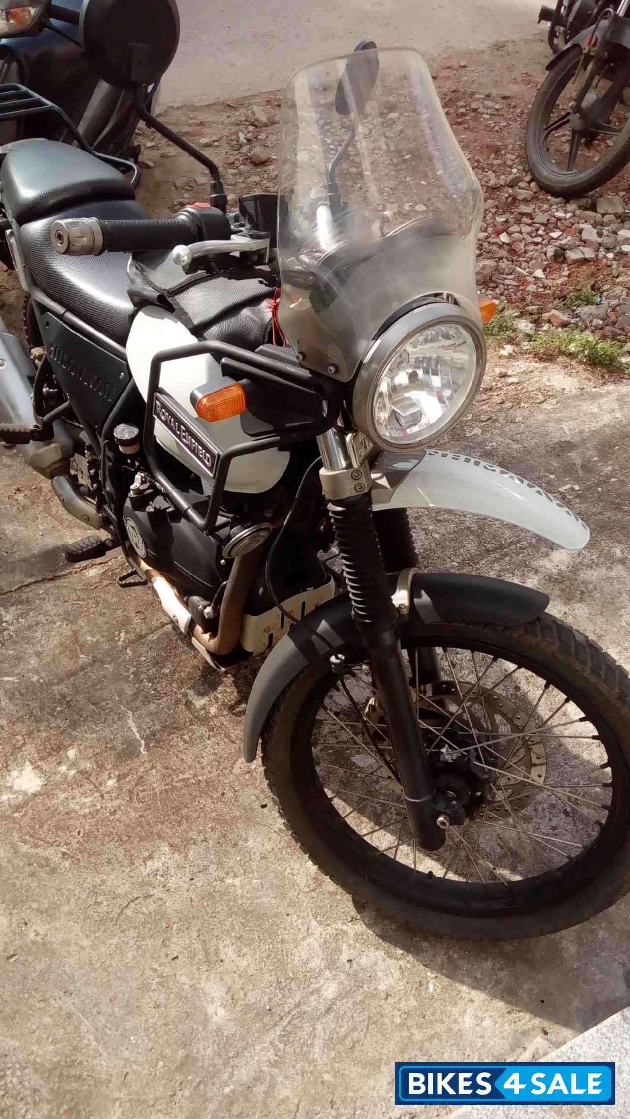 Black Royal Enfield Himalayan