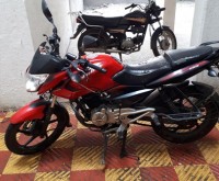 Red Bajaj Pulsar 135LS