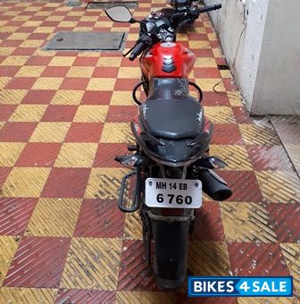Red Bajaj Pulsar 135LS