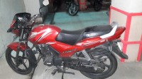 Red TVS Star City Plus