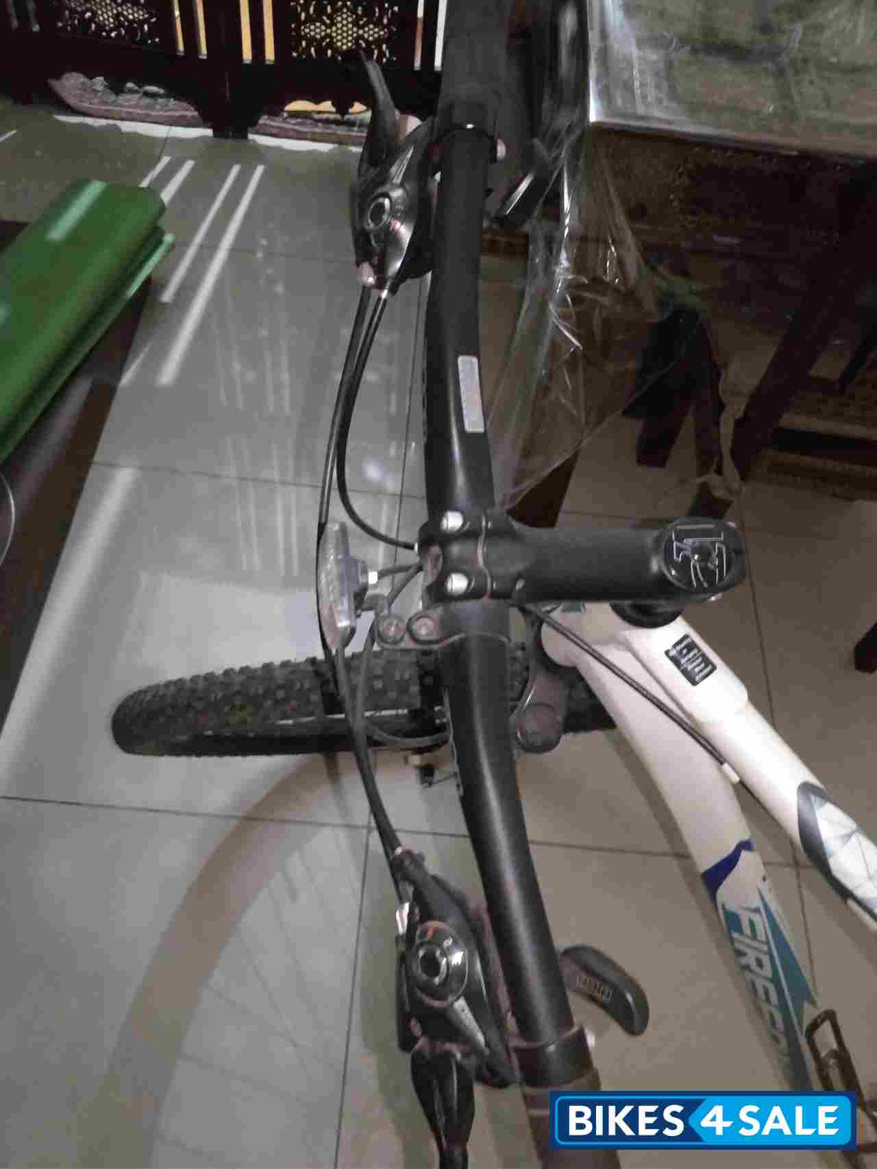 Blue And White Bicycle Firefox