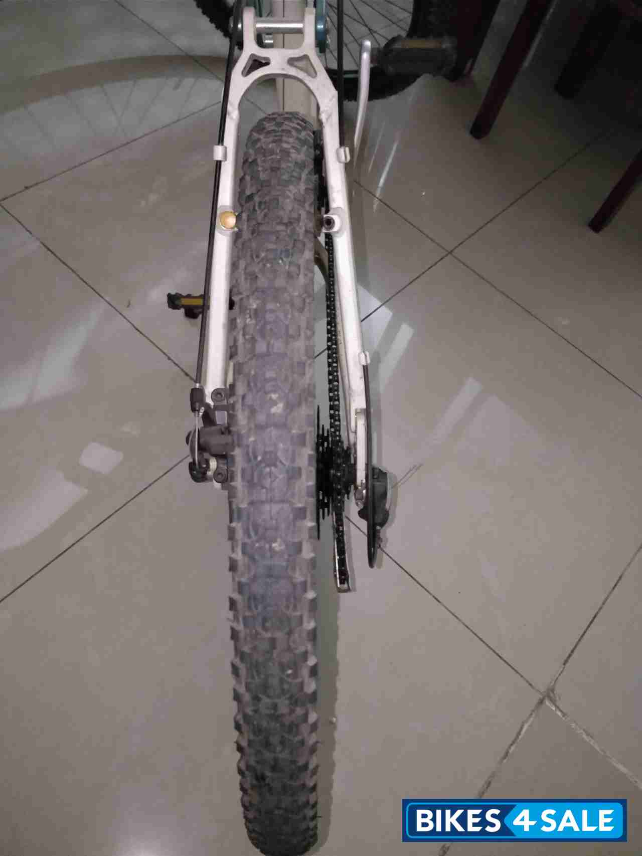 Blue And White Bicycle Firefox