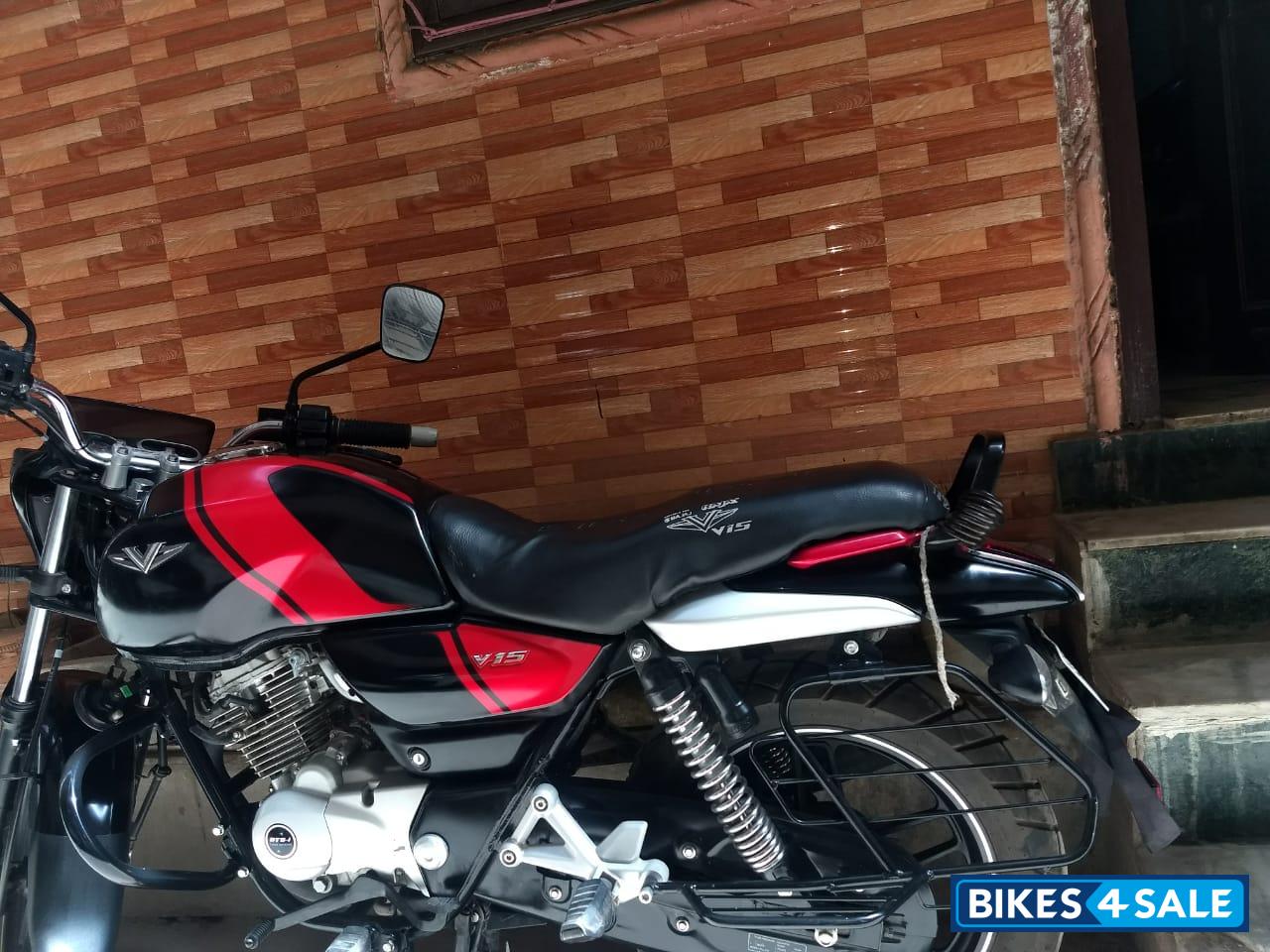 Red Black Bajaj V15