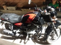 Red Black Bajaj V15