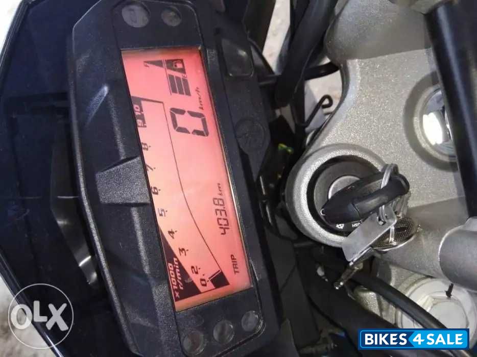 Blue And Silver Yamaha FZ-S