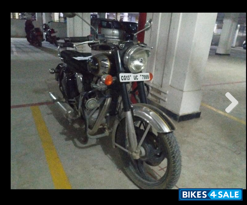 Black Royal Enfield Classic Chrome