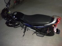 Black Bajaj XCD 135 DTS-Si