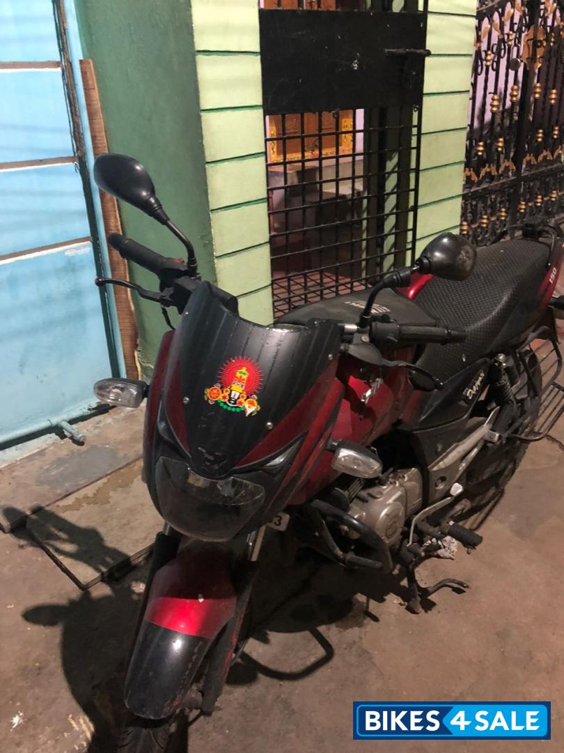 Wine Red Dual Decan Bajaj Pulsar 150 DTSi