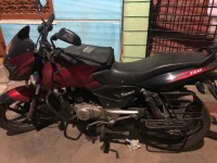Wine Red Dual Decan Bajaj Pulsar 150 DTSi