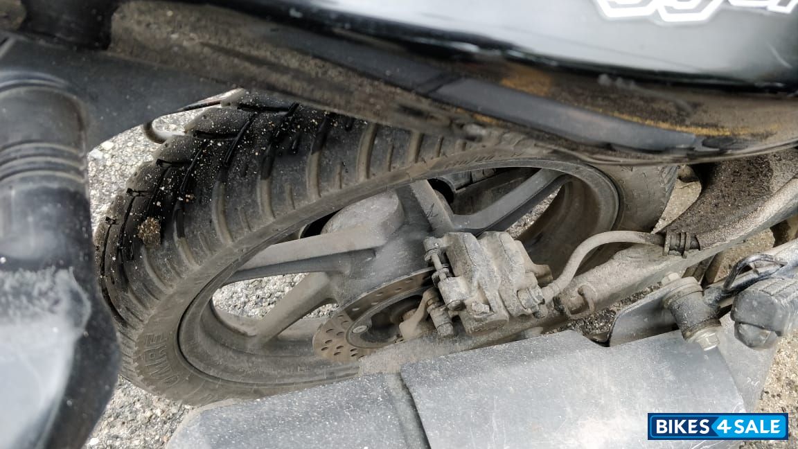 Black Honda CB Trigger