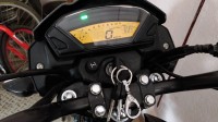 Black Honda CB Trigger
