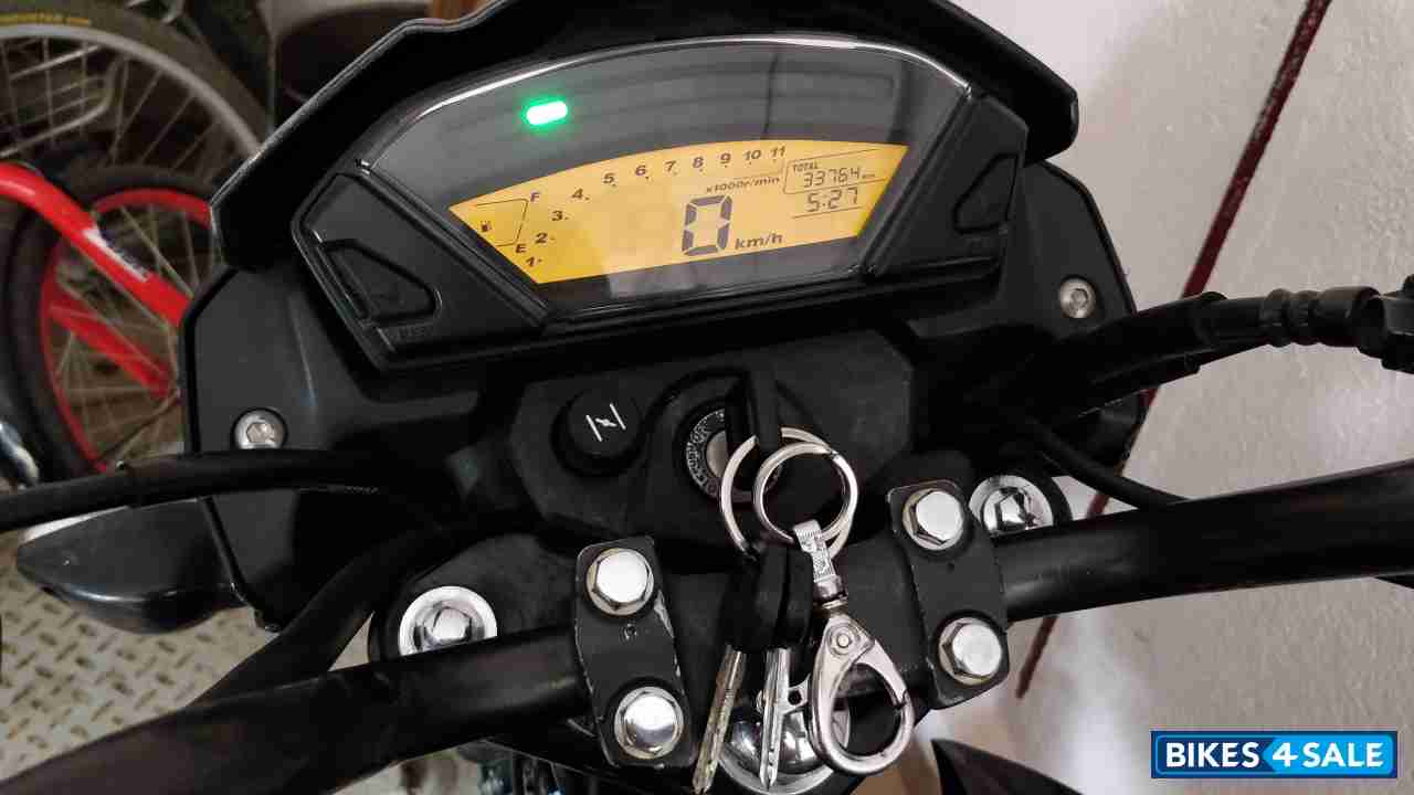 Black Honda CB Trigger