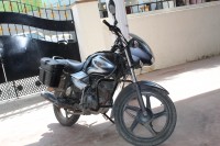 Black TVS Star City 110