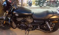 Matte Black Harley Davidson Street 750