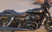 Matte Black Harley Davidson Street 750