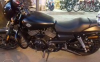 Matte Black Harley Davidson Street 750
