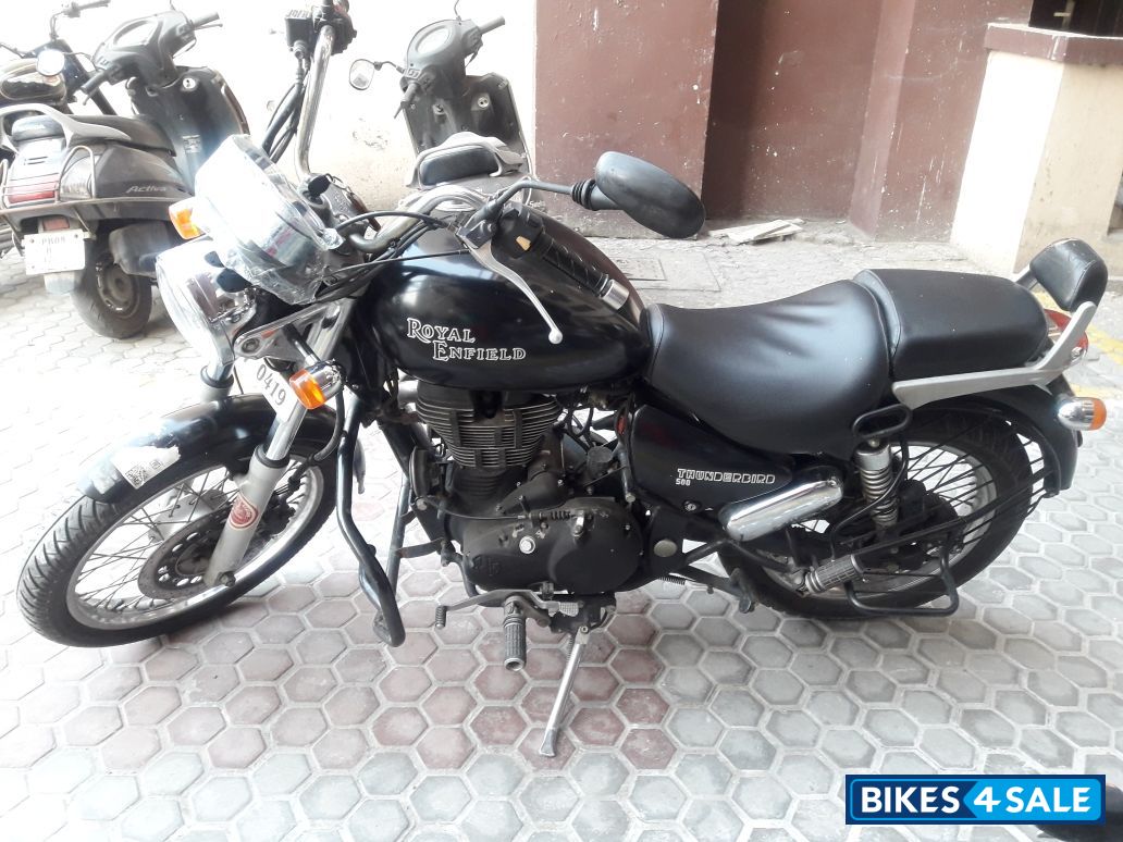 Matt Black Royal Enfield Thunderbird 500