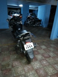 Black Suzuki GS 150R