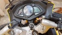Yellow Bajaj Pulsar RS 200 ABS