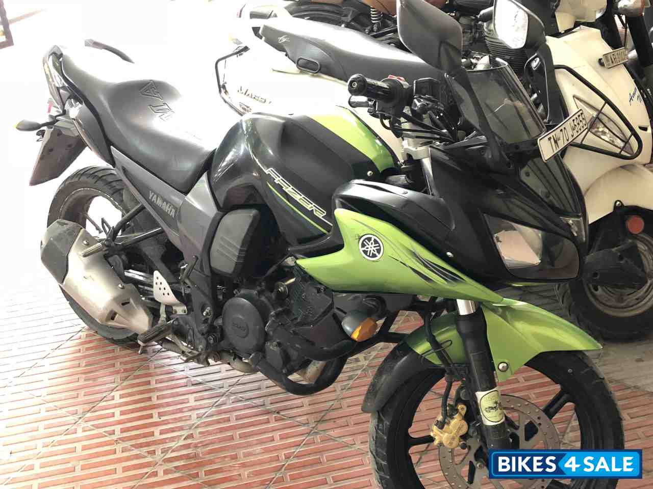 Black And Green Yamaha Fazer Black And Green Yamaha Fazer