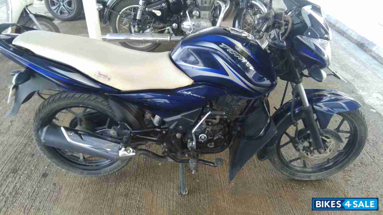 Blue Bajaj Discover 150 S