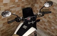 White Honda Navi Adventure