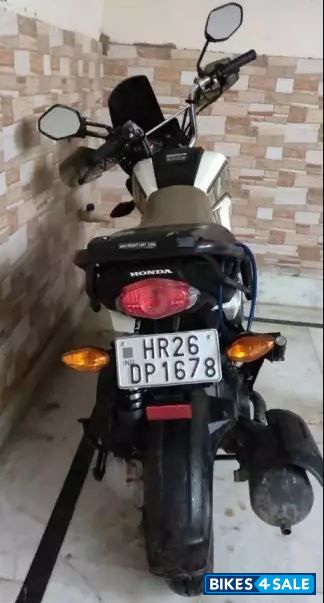 White Honda Navi Adventure