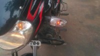 Black Red Bajaj Discover DTSi 135