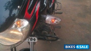 Black Red Bajaj Discover DTSi 135