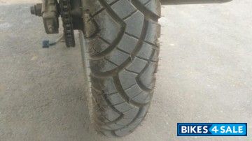 Black Red Bajaj Discover DTSi 135