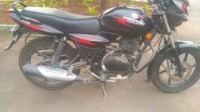Black Red Bajaj Discover DTSi 135
