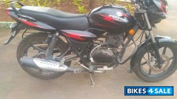 Black Red Bajaj Discover DTSi 135