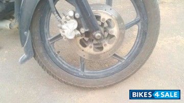 Black Red Bajaj Discover DTSi 135