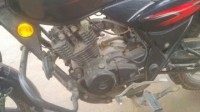 Black Red Bajaj Discover DTSi 135