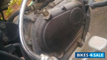 Black Red Bajaj Discover DTSi 135