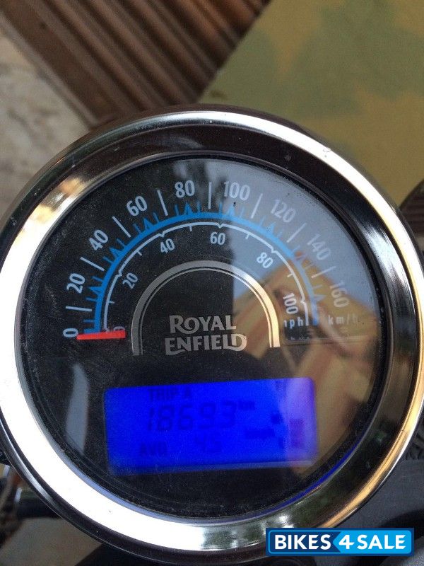 Marine Blue Royal Enfield Thunderbird 350