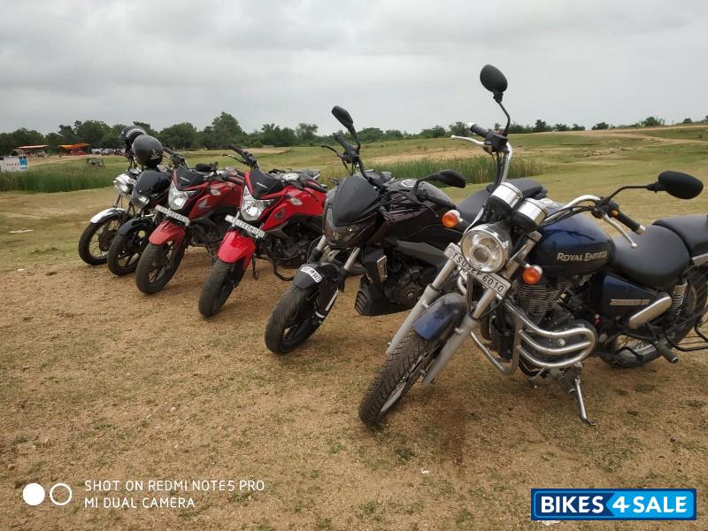 Marine Blue Royal Enfield Thunderbird 350