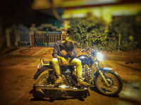 Marine Blue Royal Enfield Thunderbird 350