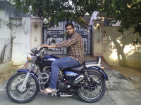Marine Blue Royal Enfield Thunderbird 350