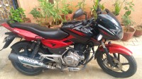 Red Bajaj Pulsar 150 DTSi