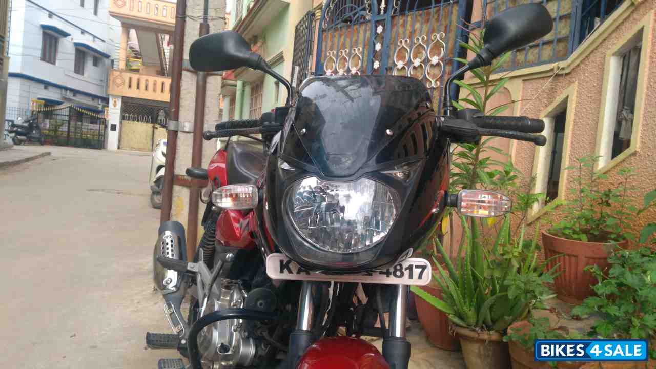 Red Bajaj Pulsar 150 DTSi